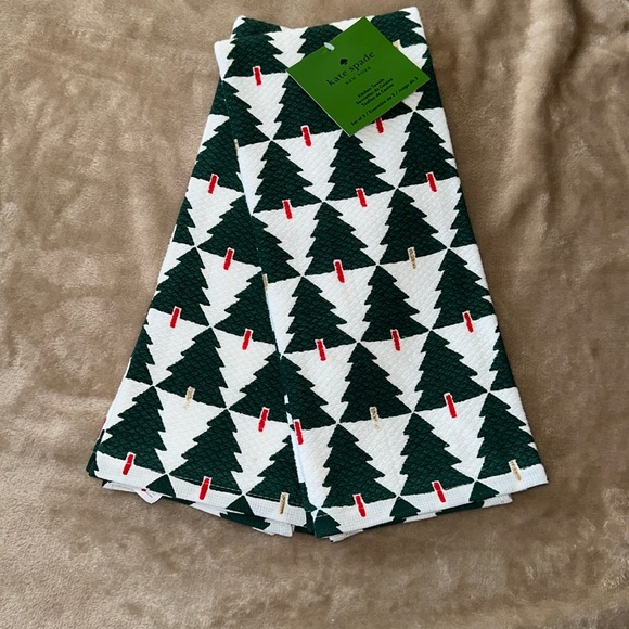 Kate Spade Tree Hand Towels - Picture 1 of 3